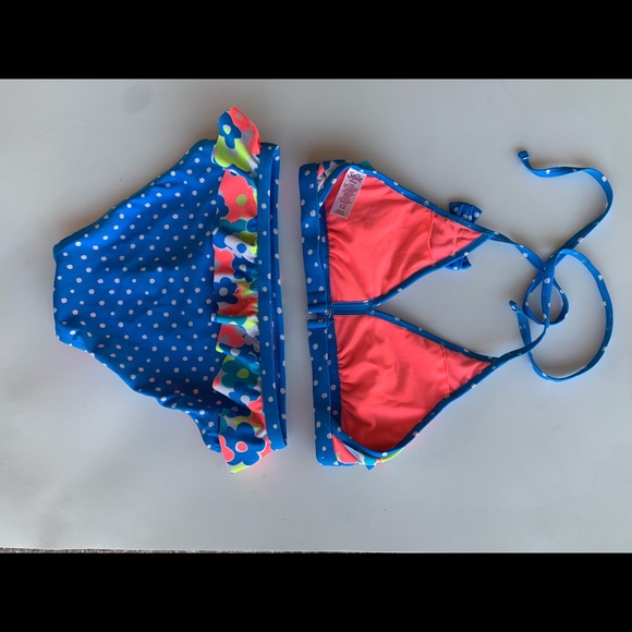 Bundle of 3 sets of Justice Swim Suits size 12 - Picture 4 of 6